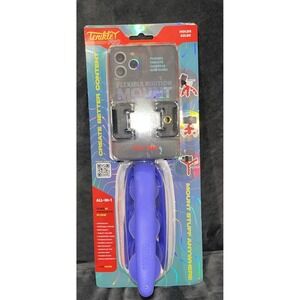 Tenikle Pro Flexible Tripod Bendable Suction Cup Camera & Phone Mount, Purple